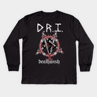 D.R.I  band Kids Long Sleeve T-Shirt